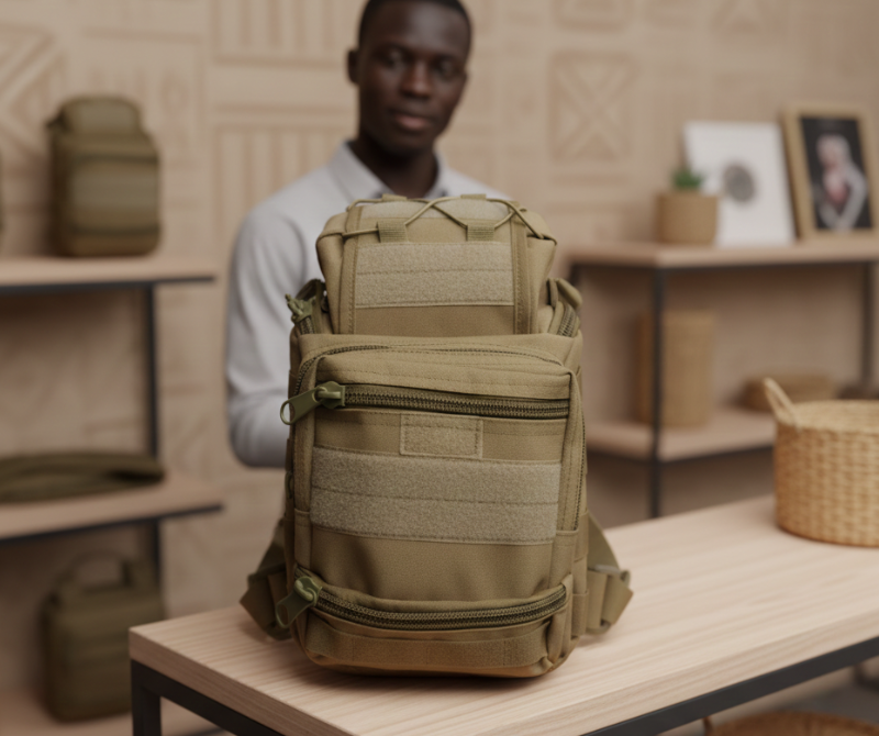 Outdoor Waist Bag – Multi‑Color | Brown